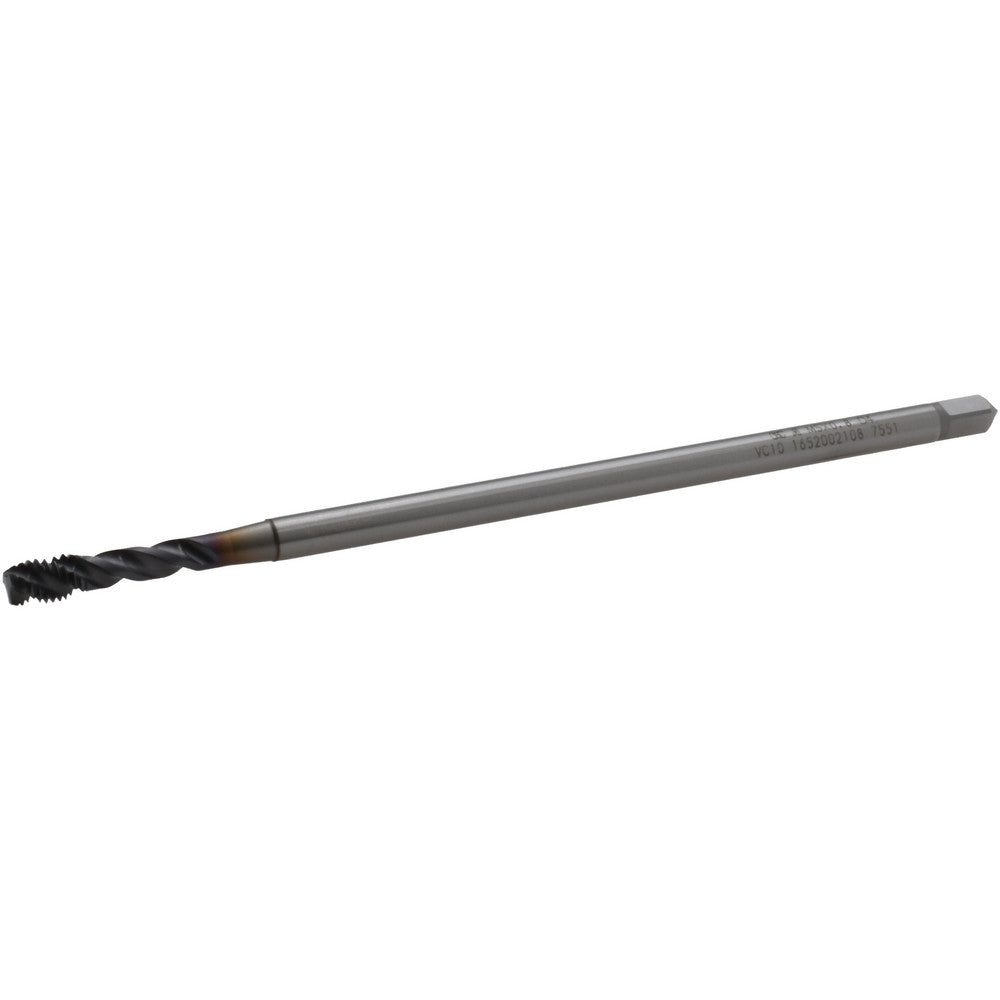 OSG 1652002108 Spiral Flute Tap M5x0.80 Metric, 3 Flutes, Semi-Bottoming, 6H Class of Fit, Powdered Metal, TICN Coated