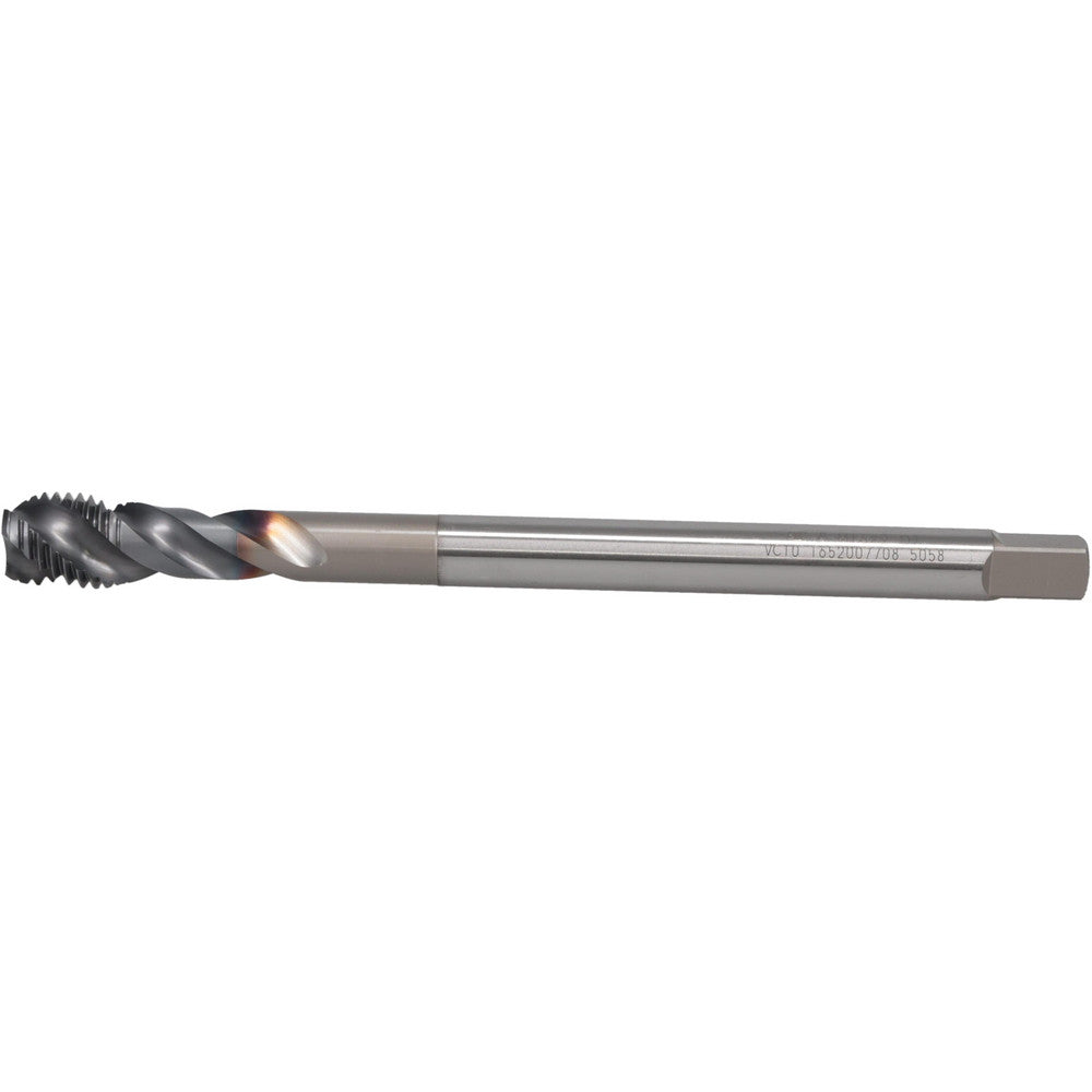 OSG 1652007708 Spiral Flute Tap M16x2.00 Metric, 3 Flutes, Semi-Bottoming, 6H Class of Fit, Powdered Metal, TICN Coated