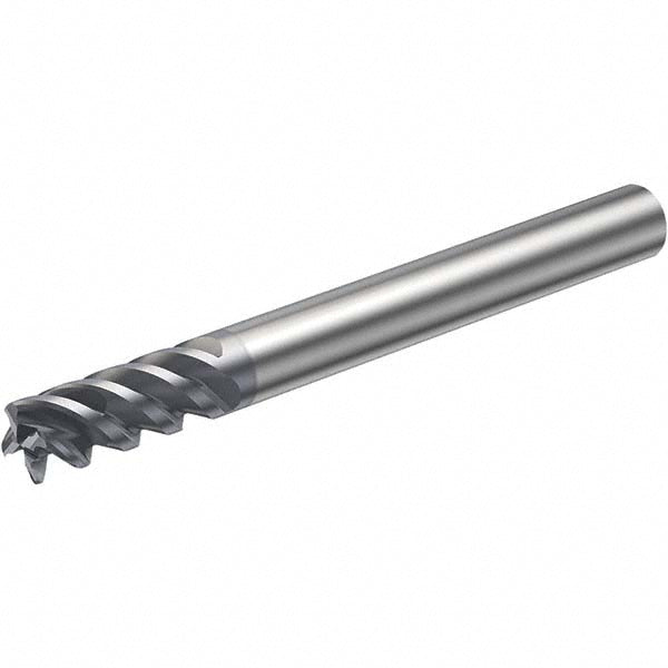Sandvik Coromant 5742920 Corner Radius End Mill 4.00 mm Dia, 11.00 mm LOC, 3 Flute, Solid Carbide
