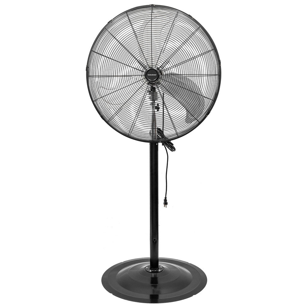 Pro-Source CED5623-MSC Pedestal Fans Number of Speeds 1 Blade Size 30 (Inch) Maximum Cubic Feet Per Minute 9330.0 Amperage 2.4A Fan Diameter 30in Voltage 120V