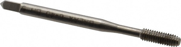 Balax 11505-010 Thread Forming Tap #6-40 UNF, 2B Class of Fit, Bottoming Chamfer, High-Speed Steel, Bright/Uncoated Finish