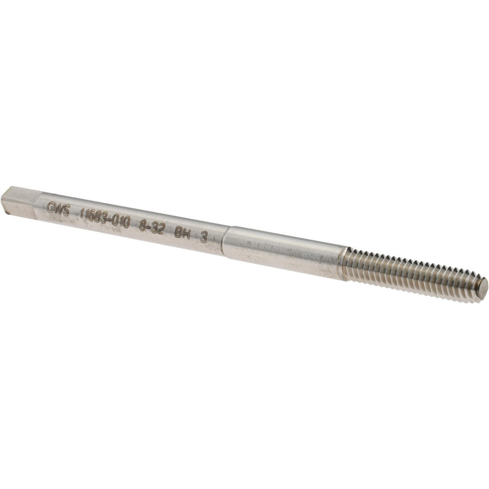 Balax 11683-010 Extension Tap 8-32, H3, Bright/Uncoated, High Speed Steel, Thread Forming