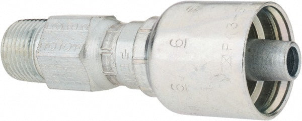 Parker 11343-6-6 Hydraulic Hose Male NPTF Pipe Swivel Fitting 0.375" ID, 6 mm, 3/8"