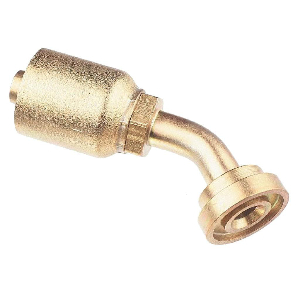 Parker 11743-16-16 Hydraulic Hose SAE Code 61 Flange Head Elbow 1" ID, 16 mm, 1"