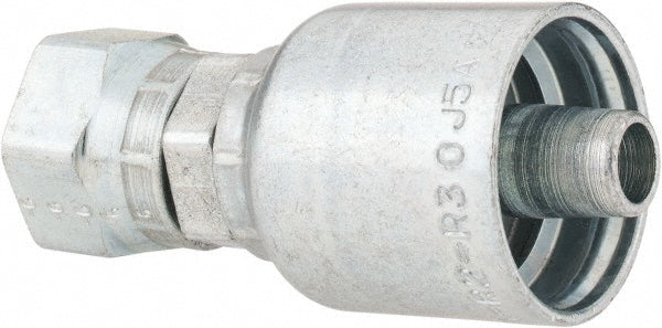 Parker 1JC43-6-6 Hydraulic Hose Female Swivel Fitting 0.375" ID, 6 mm, 3/8"