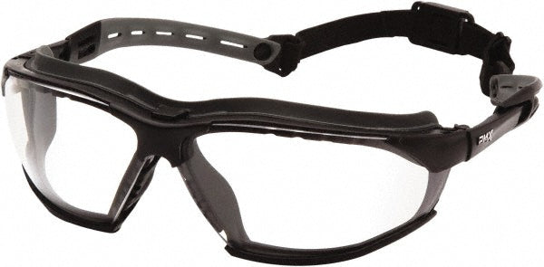 PYRAMEX GB9410STM Safety Glass Anti-Fog, Clear Lenses, Full-Framed