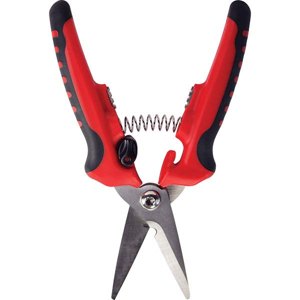 Jonard Tools JIC-183 Heavy-Duty Scissors 8" OAL, 1/4" LOC, Carbon Steel Blades