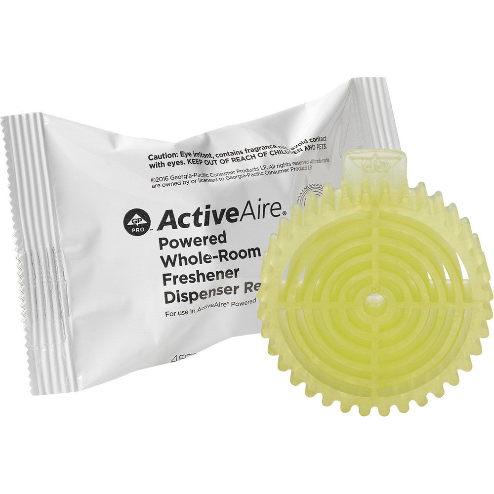 Georgia Pacific 48285 Activeaire Powered Whole-Room Freshener Dispenser Refills, Citrus
