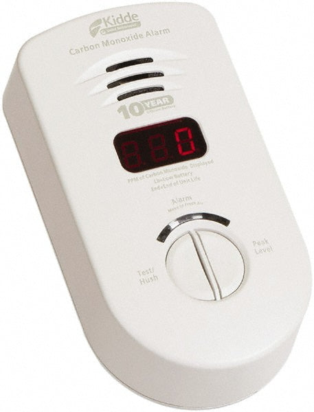 Kidde KN-COP-DP-10YL Smoke & Carbon Monoxide (CO) Alarms Alarm Type Smoke Power Source Plug-In 120VAC Power Supply Sensor Type Electrochemical Mount Type Wall Interconnectable Non-Interconnectable Battery Chemistry Lithium-Ion Maximum Decibel Rating 85.0 dB Ma