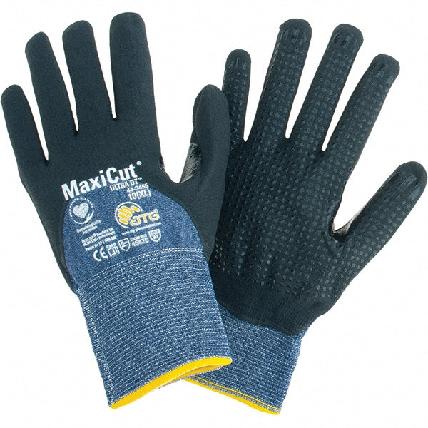 ATG 44-3455/XL Cut, Puncture & Abrasion-Resistant Gloves ATG 44-3455, Size X-Large, ANSI Cut A3, ANSI Puncture 2, Nitrile, Engineered Yarn