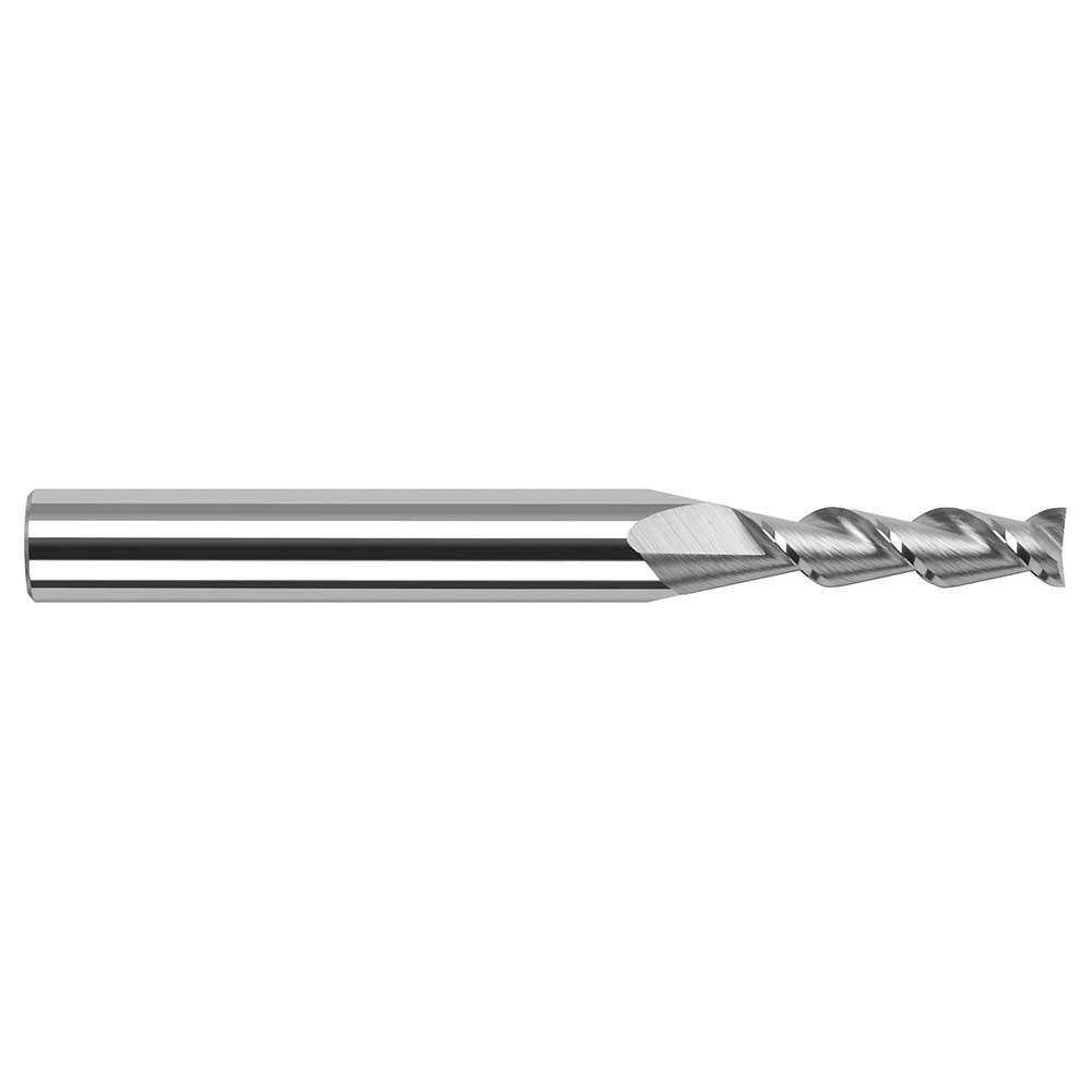 Harvey Tool 932093 Square End Mill 3/32" Dia, 1/2" LOC, 2 Flute, Solid Carbide
