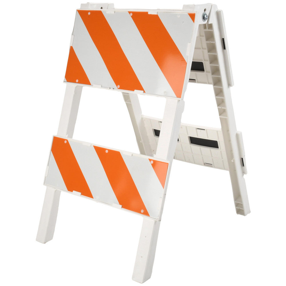 PRO-SAFE 97-01-003-01 24 Inch Wide x 45-1/2 Inch High, Reflective, Plastic Type II Barricade