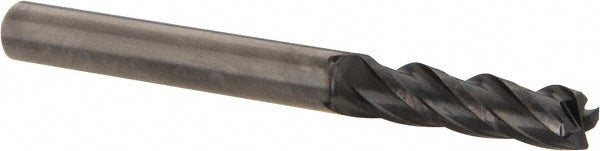 OSG 36700511 Corner Radius End Mill 1/8" Dia, 1/2" LOC, 0.0100" Radius, 4 Flute, Solid Carbide