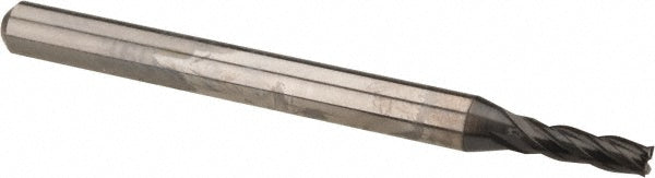 OSG 36040211 Square End Mill 5/64" Dia, 1/4" LOC, 4 Flute, Solid Carbide