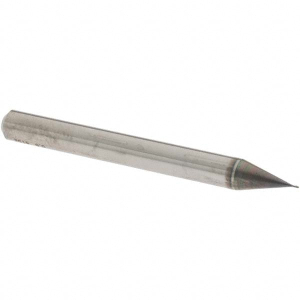 OSG 3105030 Ball End Mill 0.30 mm Dia, 0.60 mm LOC, 2 Flute, Solid Carbide