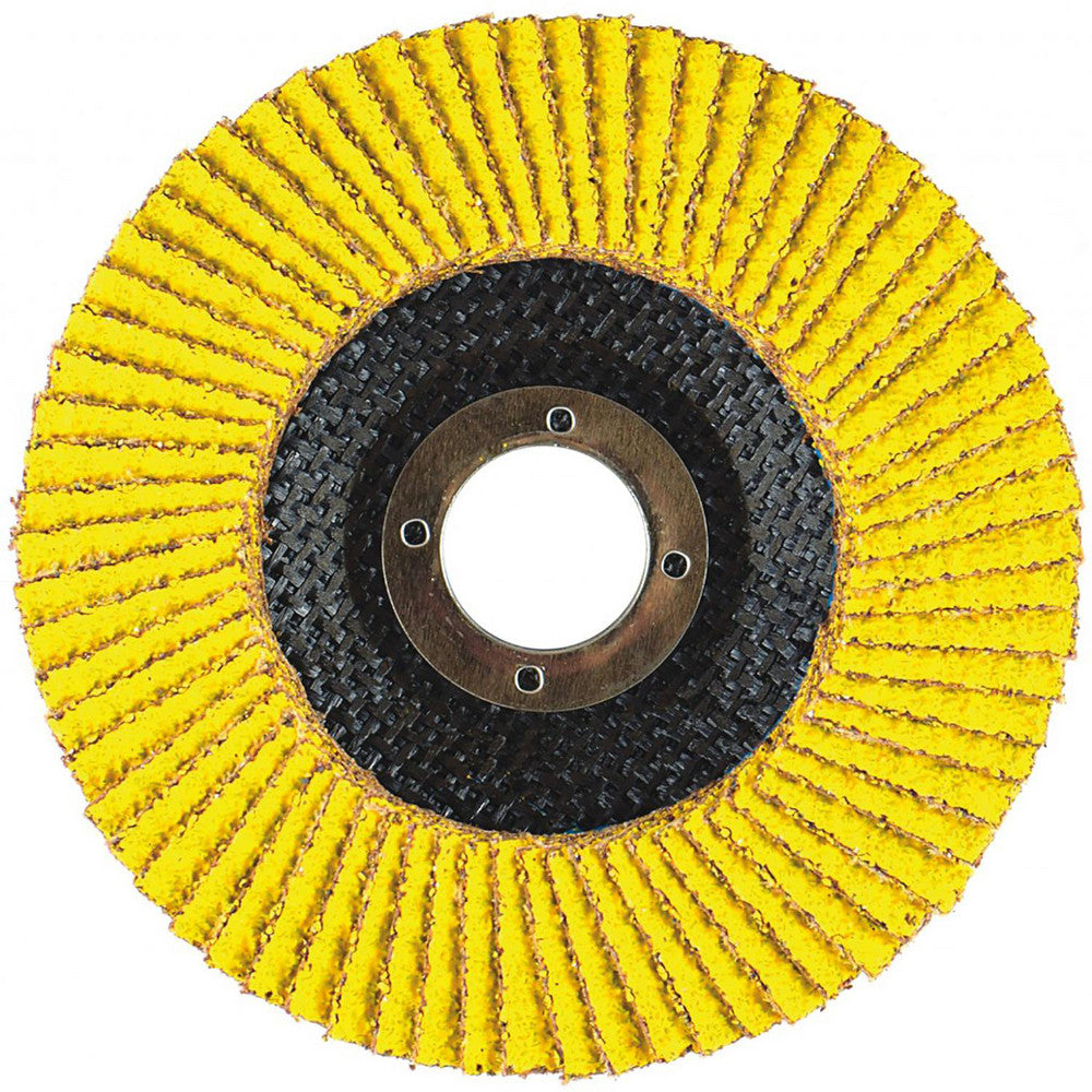 ARC Abrasives 71-10816AFW Flap Discs Disc Diameter 4-1/2 Center Hole Thread Size 5/8-11 Flap Disc Type Type 29 Grit 80 Abrasive Material Ceramic Alumina Attachment Type Threaded Hole