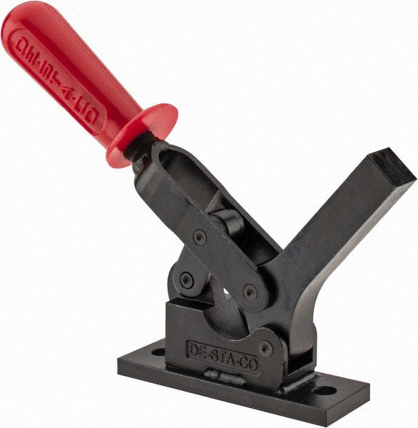 De-Sta-Co 5310 Manual Hold-Down Toggle Clamp Horizontal, 1,299.4 lb Capacity, Solid Bar, Flanged Base