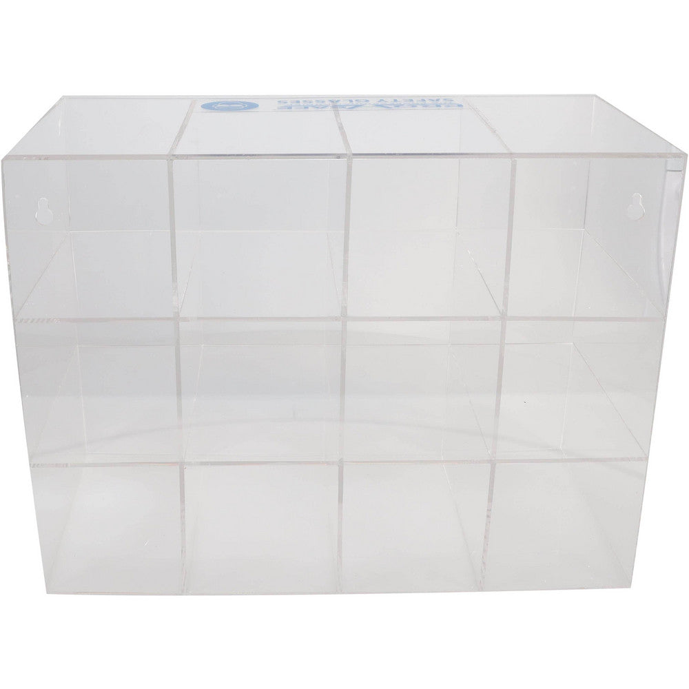 PRO-SAFE MSCASG12 12 Pair Cabinet with Individual Compartments, Safety Goggles Dispenser