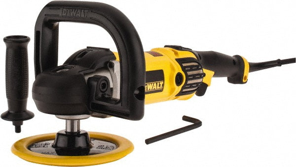 DeWALT DWP849X 7" Pad Diam, 600 & 3,500 RPM, Handheld Electric Polisher