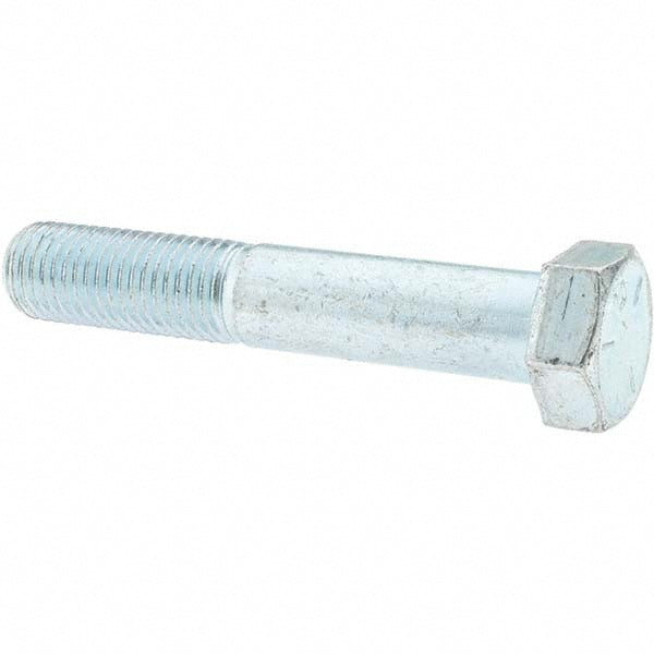 Value Collection -30165-5 Hex Head Cap Screw 7/8-9 x 5", Grade 5 Steel, Zinc-Plated