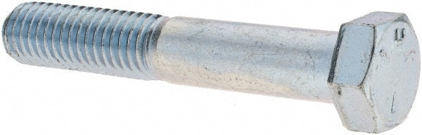 Value Collection 30112 Hex Head Cap Screw 1/2-13 x 3", Grade 5 Steel, Zinc-Plated