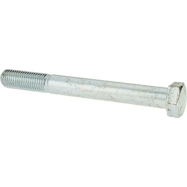 Value Collection -30165-8 Hex Head Cap Screw 7/8-9 x 8", Grade 5 Steel, Zinc-Plated