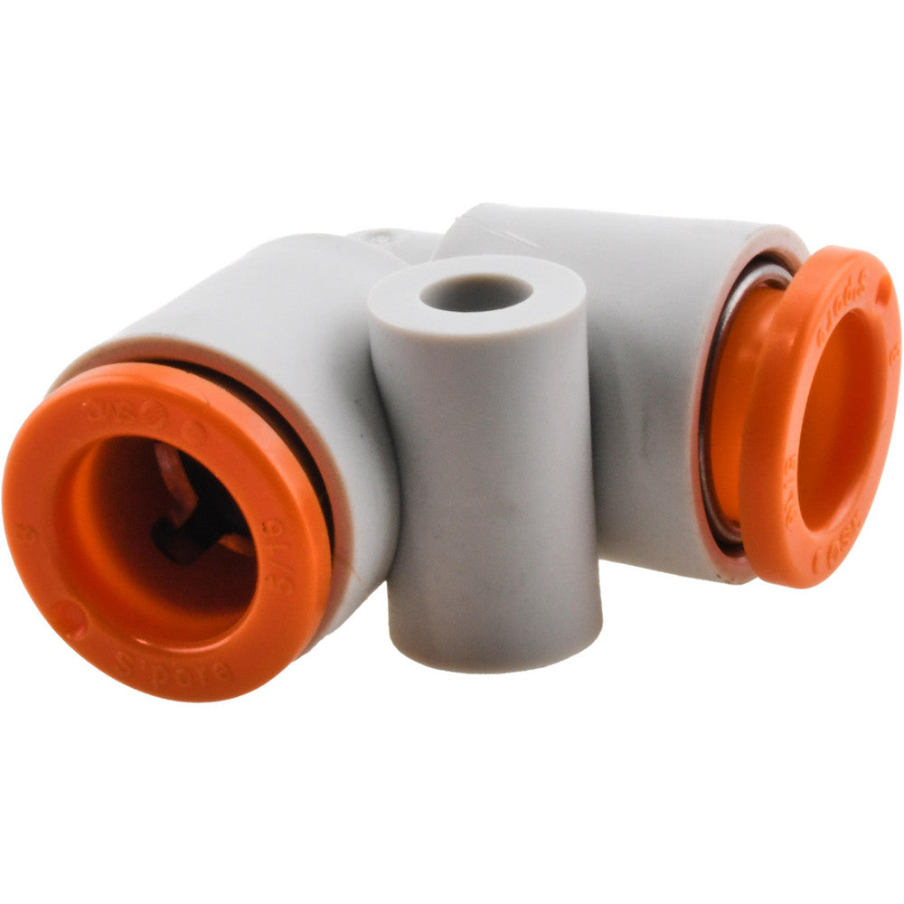 SMC Pneumatics KQ2L09-00A Push-to-Connect Push-to-Connect Fitting Reducing Elbow, 5/16" OD