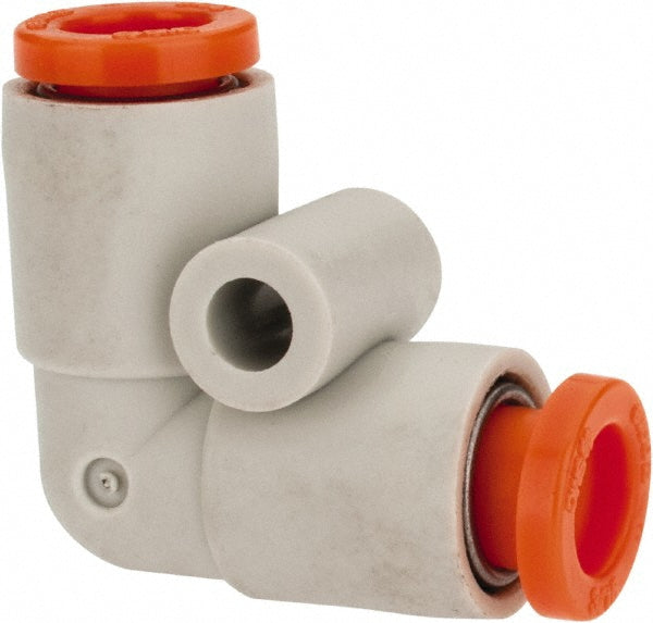 SMC Pneumatics KQ2L05-00A Push-to-Connect Push-to-Connect Fitting Reducing Elbow, 3/16" OD