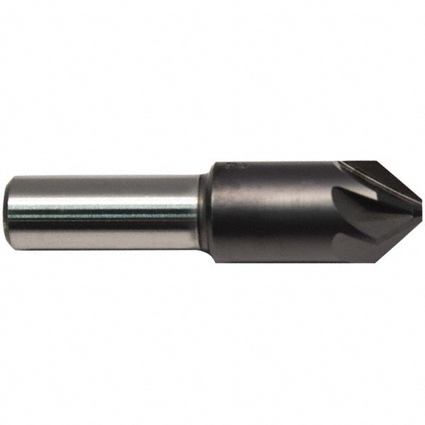 M.A. Ford 79B037503 Countersink 3/8" Head Dia, 90.00 deg Included Angle, 6 Flute, High-Speed Steel, Right Hand Cut
