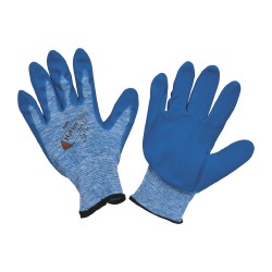Ansell 255005 Series 11-920 General Purpose Work Gloves X-Large, Nitrile-Coated Heather Nylon
