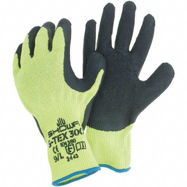 SHOWA S-TEX300L-09 Cut & Puncture-Resistant Gloves Size L, Polyester & Stainless Steel