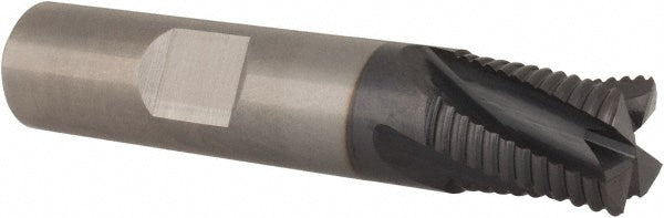 Kennametal 4048694 Square End Mill 1/2'' Dia, 5/8'' LOC, 1/2'' Shank Dia, 2-1/2'' OAL, 4 Flutes, Solid Carbide