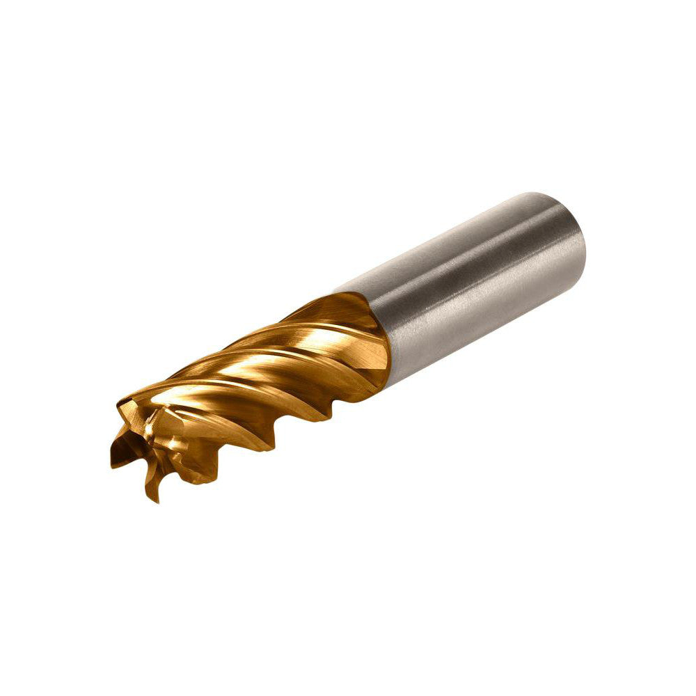 Kennametal 7155690 Corner Radius End Mill 1/8" Dia, 3/8" LOC, 0.0100" Radius, 5 Flute, Solid Carbide