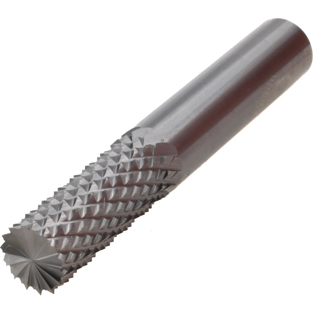 Mastercut Tool Corp. FGR8B Diamond Pattern Router Bit 0.375" Dia, 1" LOC, 3/8" Shank Dia, Burr
