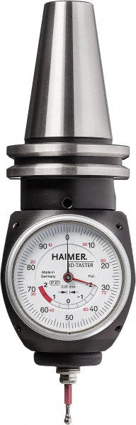 Haimer Usa 80.367.40.FHN CAT40 Taper Shank, 4mm Point Diam, Dial Positioning Indicator