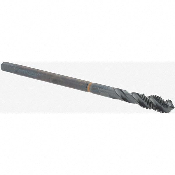 Guhring 9057170060000 Spiral Flute Tap M6 x 1.00, Metric, 3 Flute, Modified Bottoming, 6H Class of Fit, Cobalt, Oxide Finish