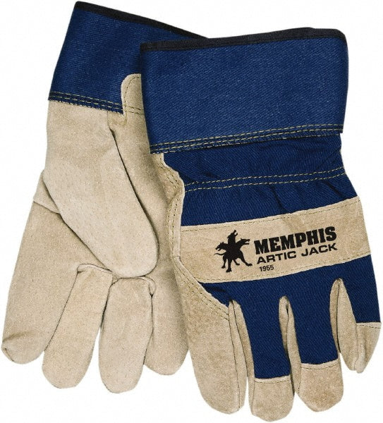 MCR Safety 1955XL Work Gloves Memphis® 1955, Size X-Large, Pigskin Leather Lined, Pigskin Leather, General Purpose