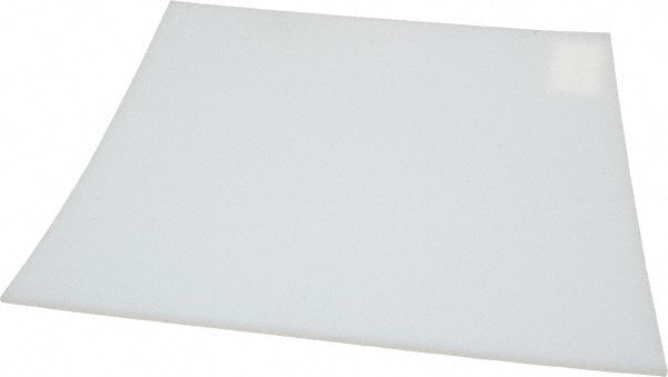 USA Industrials BULK-PS-UHMW-62 Plastic Sheet UHMWPE, 1/8" Thick, 12" Wide, 1' Long, White