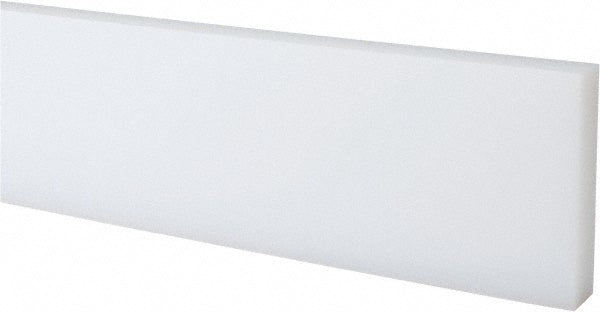 USA Industrials BULK-PS-UHMW-922 Plastic Bar Ultra-High-Molecular-Weight Polyethylene, 3/4" Thick, 60" Long, White