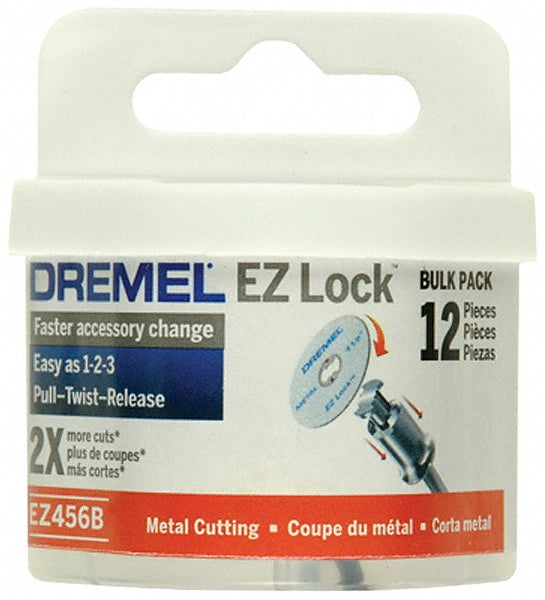 Dremel EZ456B-01 Cutoff Wheel 1-1/2" Dia, 0.045" Thick, 1-1/2" Hole, Aluminum Oxide