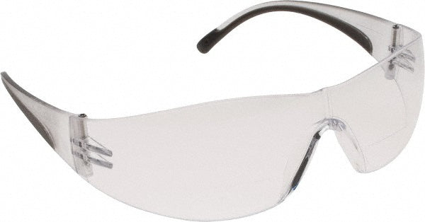 PIP 250-27-0012 Magnifying Safety Glasses 1.25, Clear Lenses, Scratch-Resistant, ANSI Z87.1+