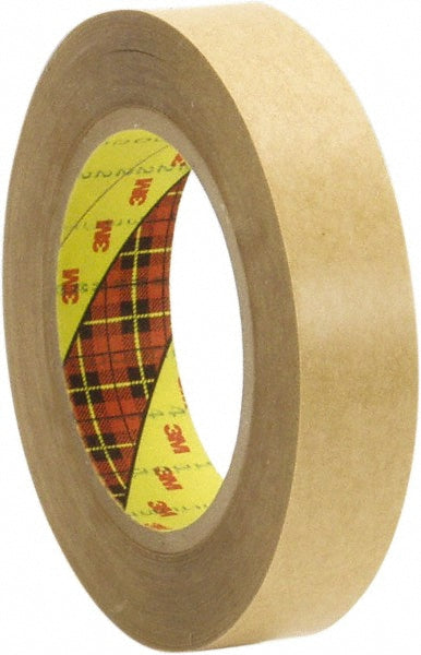 3M 7000123279 Clear Double-Sided Polyethylene Film Tape 1/2" Wide, 36 yd Long, 4 mil Thick, Acrylic Adhesive