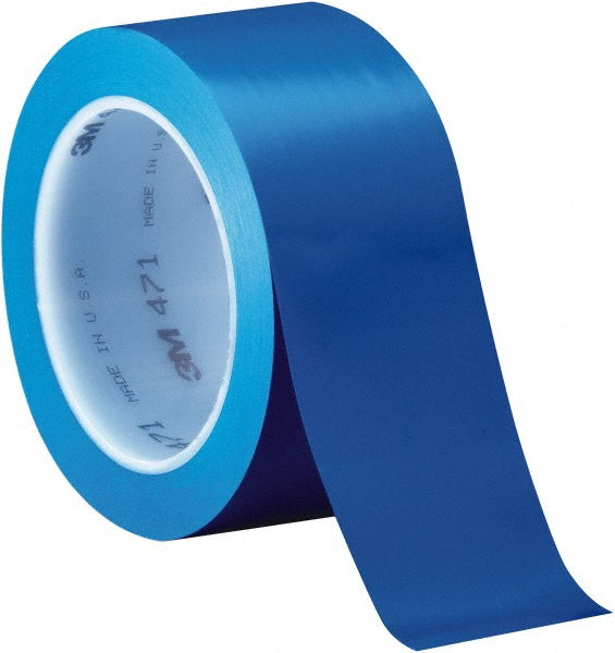 3M 7100044626 Floor & Aisle Marking Tape 1/4" Wide, 108' Long, 5.2 mil Thick, Vinyl