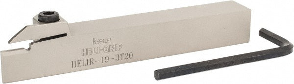 Iscar 2500526 Indexable Grooving Toolholder HELIR 19-3T20, External, Right Hand, 1.76" Max Workpiece Dia