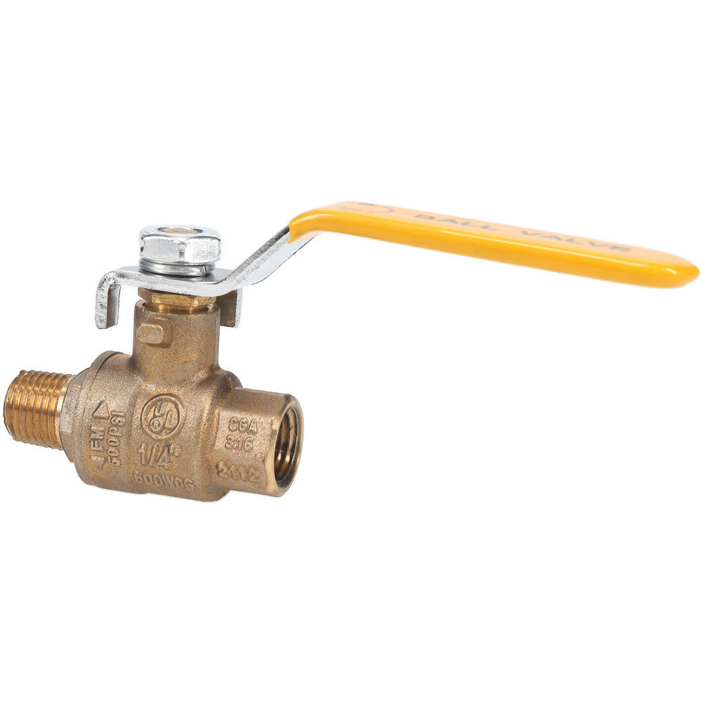 Value Collection TXSSMN025 2-Way Manual Ball Valve 1/4" Pipe, Full Port
