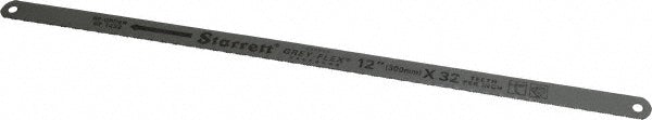 Starrett 40017 12" 32 TPI Carbon Steel Hand Hacksaw Blade