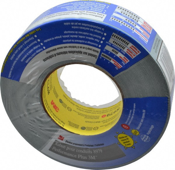 3M 7000001330 Duct Tape 2" Wide, 54.8 m Long, 12.1 mil Thick, Polyethylene Foam