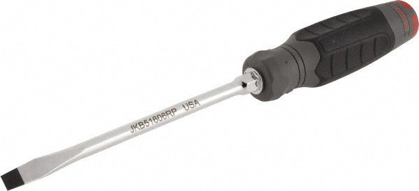 Proto JKB51606RPF Slotted Screwdriver 5/16" Width, 10-1/2" OAL, 6" Blade Length