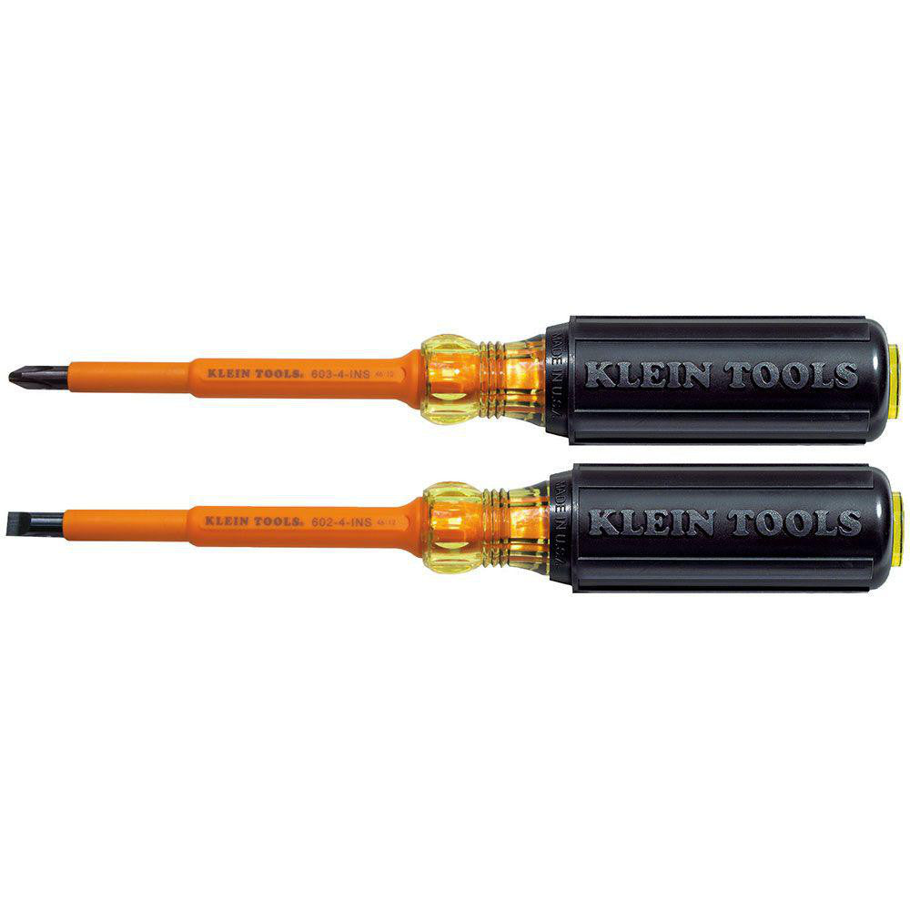 Klein Tools 33532-INS Screwdriver Set 2 Pc, Keystone & Phillips