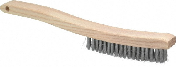 Osborn 0005403500 Plater Brush, 4 Rows, 18 Columns, Steel